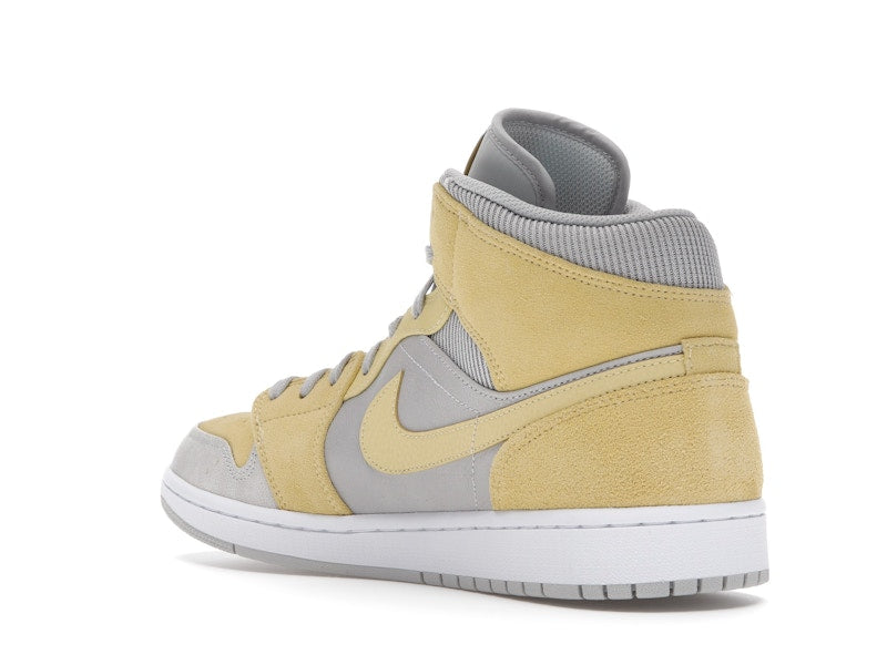 Jordan 1 Mid Mixed Textures Yellow