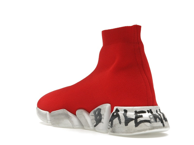 Balenciaga Speed 2.0 Graffiti Red White