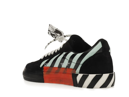OFF-WHITE Vulc Low Black Blue Arrow
