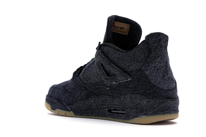 Jordan 4 Retro Levi's Black (Blank Tag)