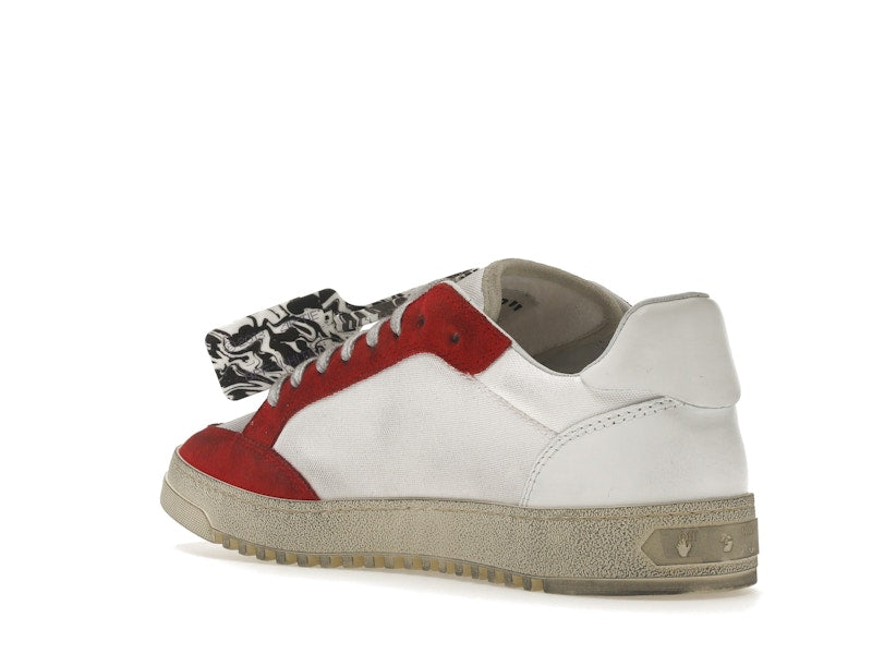 OFF-WHITE Vulcanized 5.0 Low Top White Red