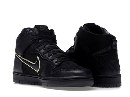 Nike SB Dunk High FAUST Black Gold