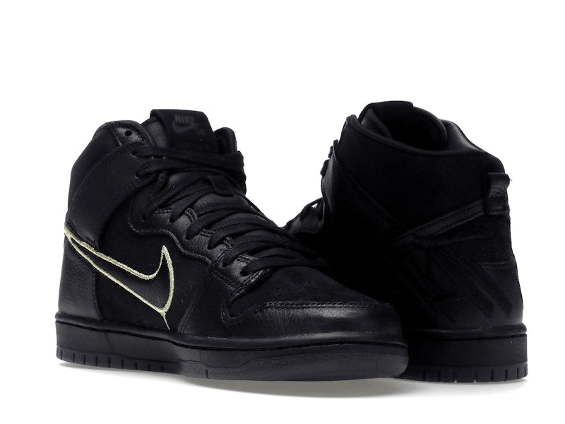 Nike SB Dunk High FAUST Black Gold