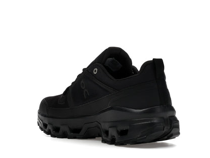 On Running Cloudrock Low Waterproof All Black