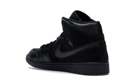 Jordan 1 Mid Triple Black (2018)