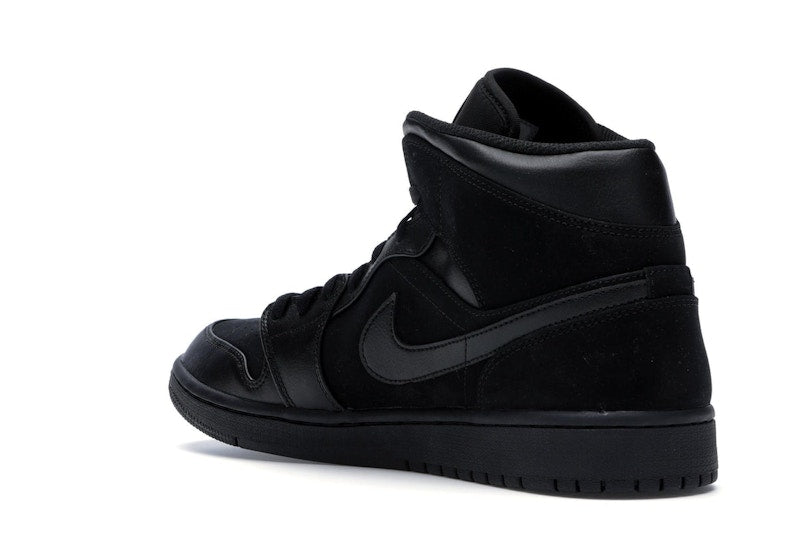 Jordan 1 Mid Triple Black (2018)