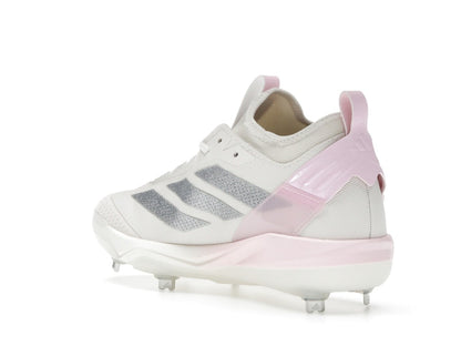 adidas Adizero Instinct+ 2.0 Chalk White Silver Metallic Clear Pink (Women's)