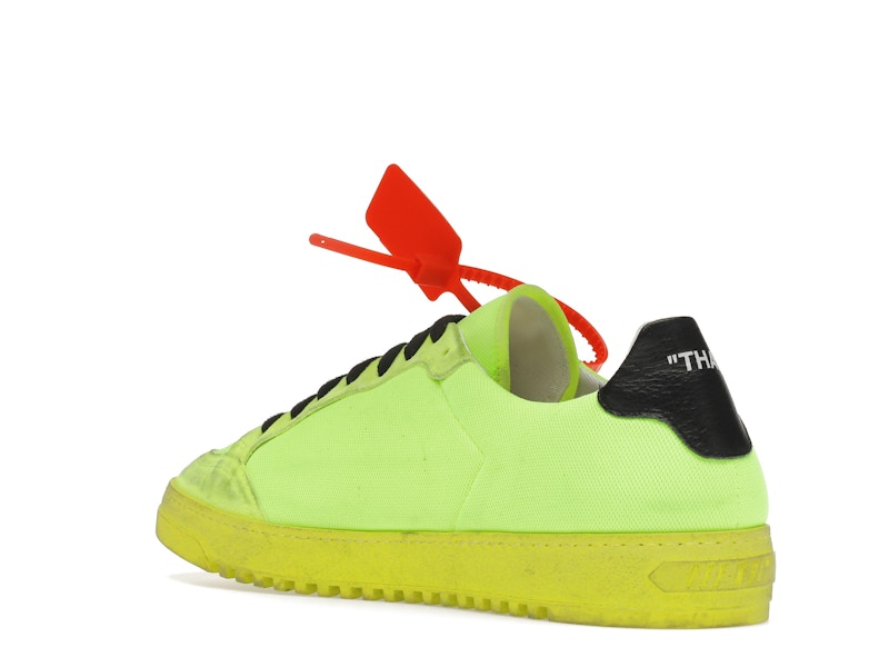 OFF-WHITE Low 2.0 Fluo Yellow FW19