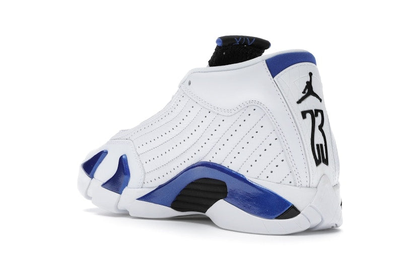 Jordan 14 Retro White Hyper Royal (GS)