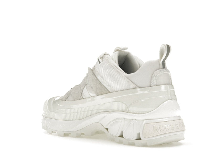 Burberry Arthur White Suede
