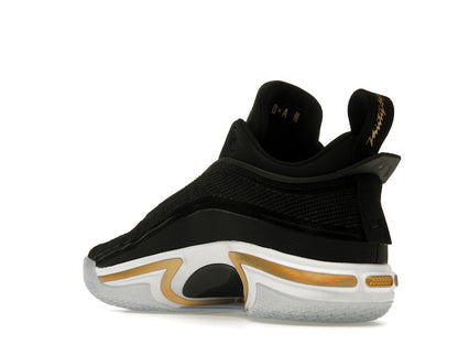 Jordan 36 Low Black Gold (Clear Sole)