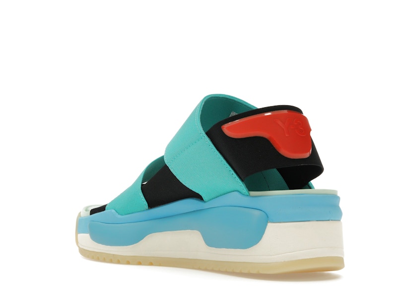 adidas Y-3 Hokori Sandal Black Mint Cyan