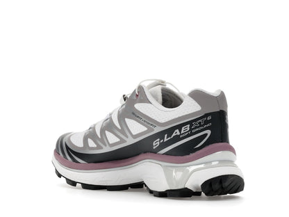 Salomon XT-6 White Black Dusky Orchid