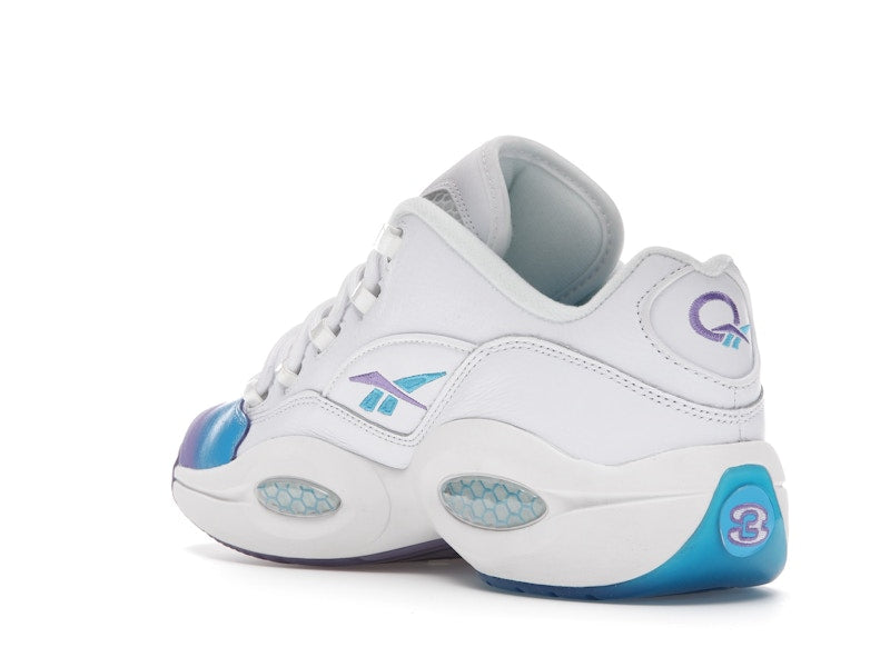 Reebok Question Low Radiant Aqua Hyper Purple