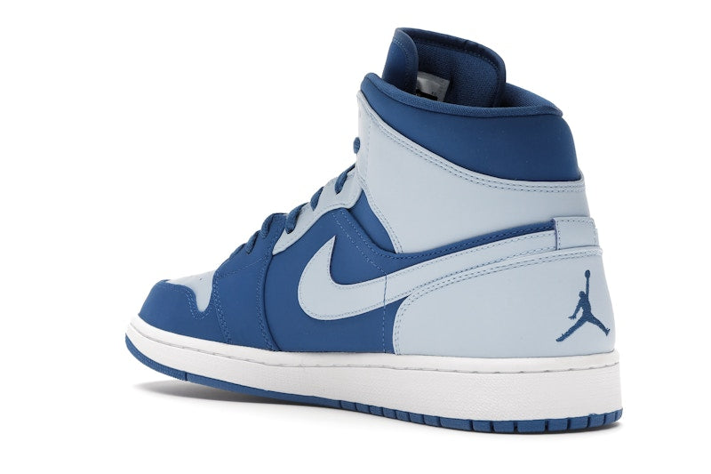 Jordan 1 Retro Mid Team Royal Ice Blue