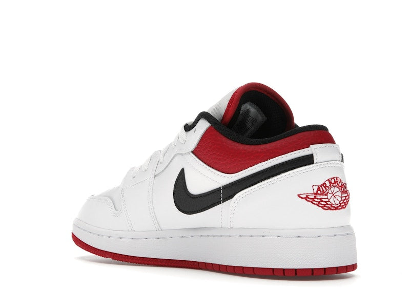 Jordan 1 Low White Gym Red (GS)