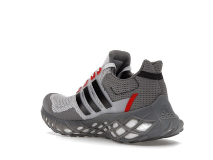 adidas Ultra Boost Web DNA Grey Vivid Red