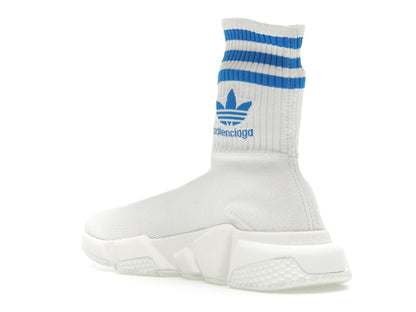 Balenciaga x adidas Speed Trainer White Blue