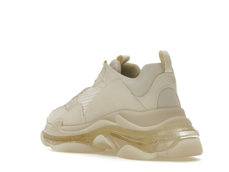 Balenciaga Triple S Clear Sole Beige