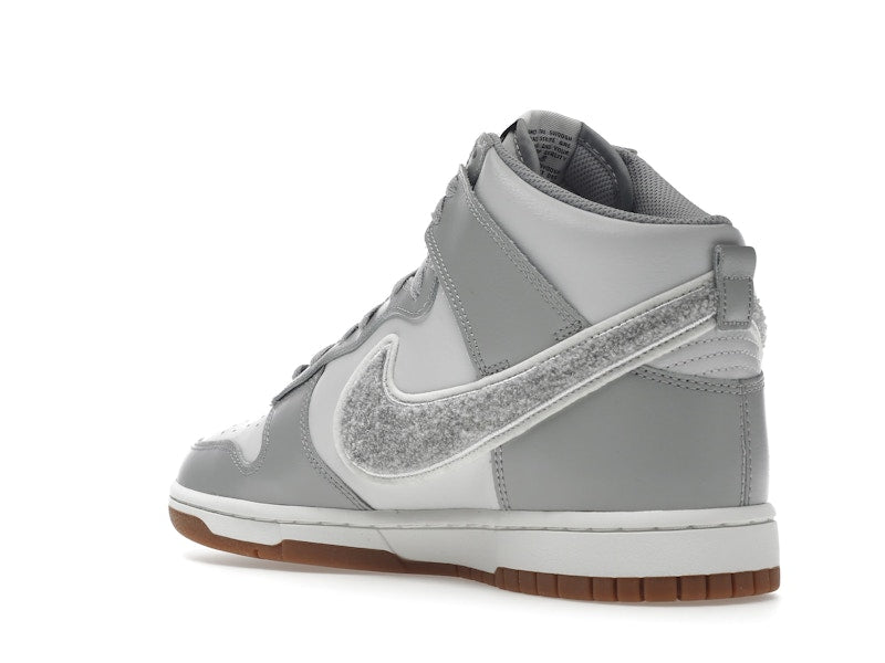 Nike Dunk High University Chenille Swoosh Light Smoke Grey
