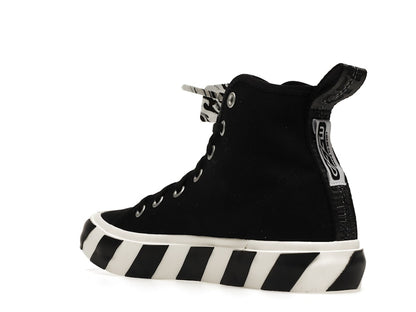 OFF-WHITE Vulcanized Mid Top Black White