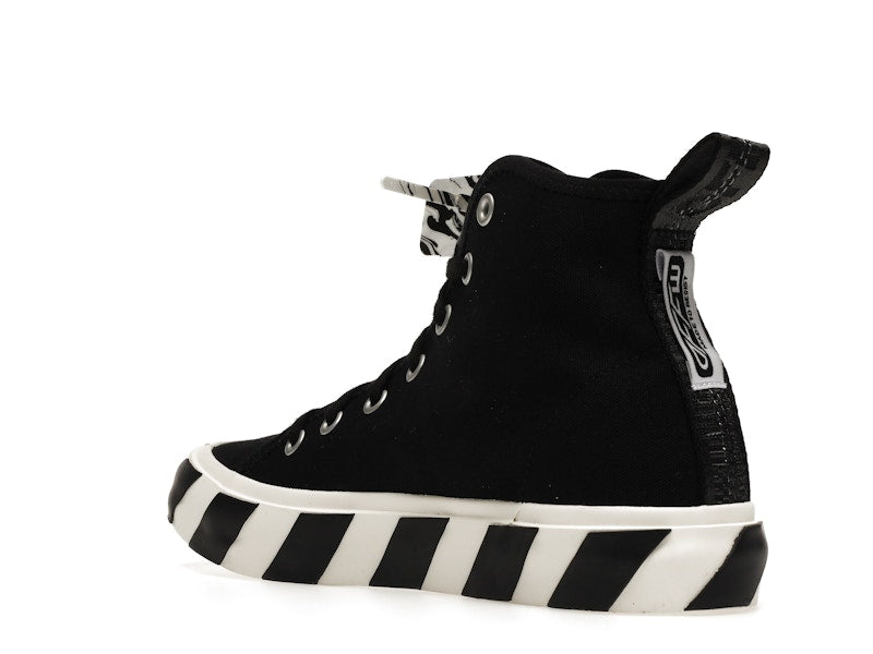 OFF-WHITE Vulcanized Mid Top Black White