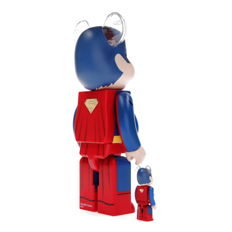 Bearbrick Superman (Batman: Hush Ver.) 100% & 400% Set