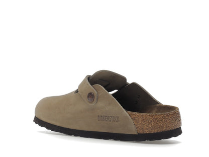 Birkenstock Boston Soft Footbed Oiled Leather Tobacco Brown
