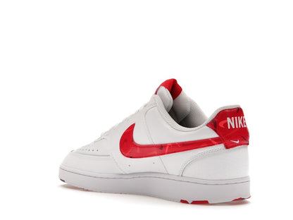 Nike Court Vision Low Swoosh Print Red