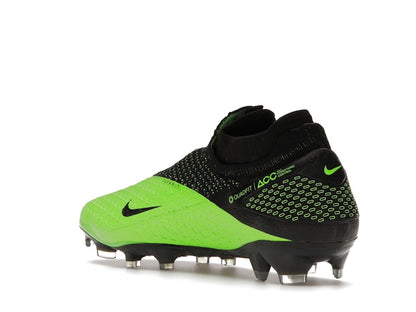 Nike Phantom Vision 2 Elite Dynamic Fit FG Black Green Strike
