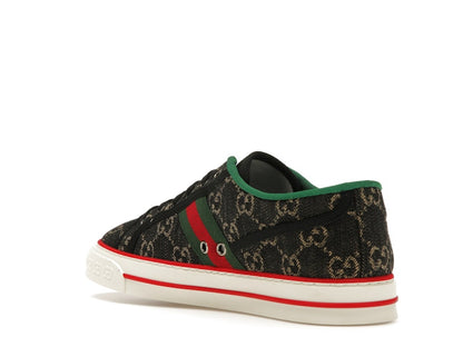 Gucci Tennis 1977 GG Logo Black Multi