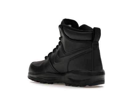 Nike Manoa Leather Triple Black (GS)
