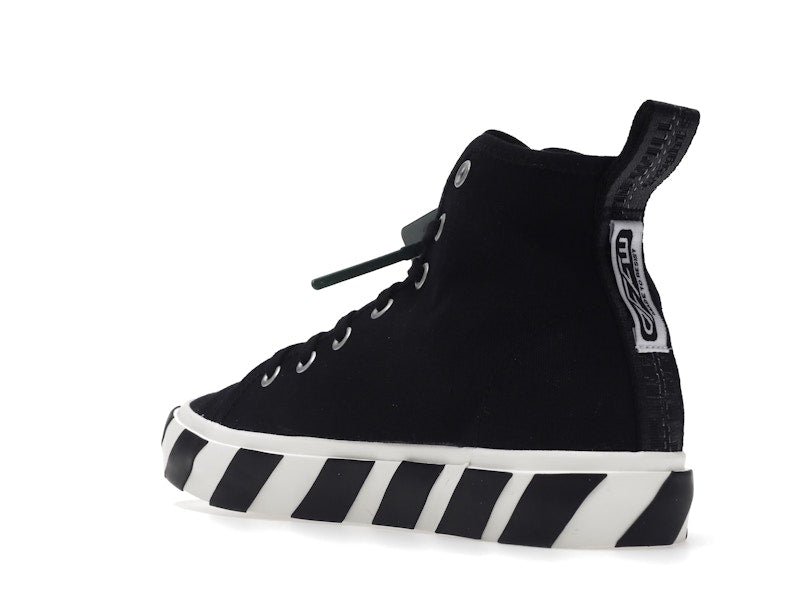 OFF-WHITE Vulc Mid Canvas Black White