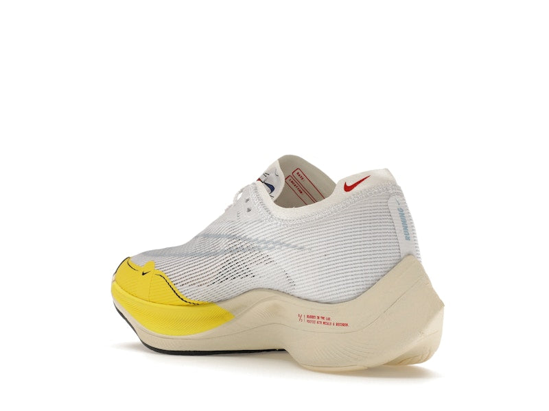 Nike ZoomX Vaporfly Next% 2 White Yellow Strike (Women's)