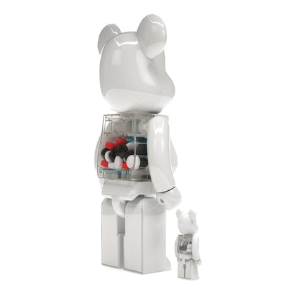 Bearbrick PiL 100% & 400% Set Chrome Ver.