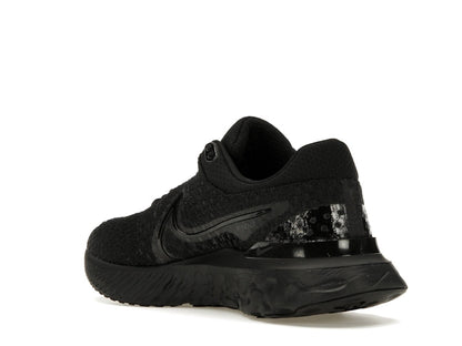 Nike React Infinity Run Flyknit 3 Triple Black (Women's)