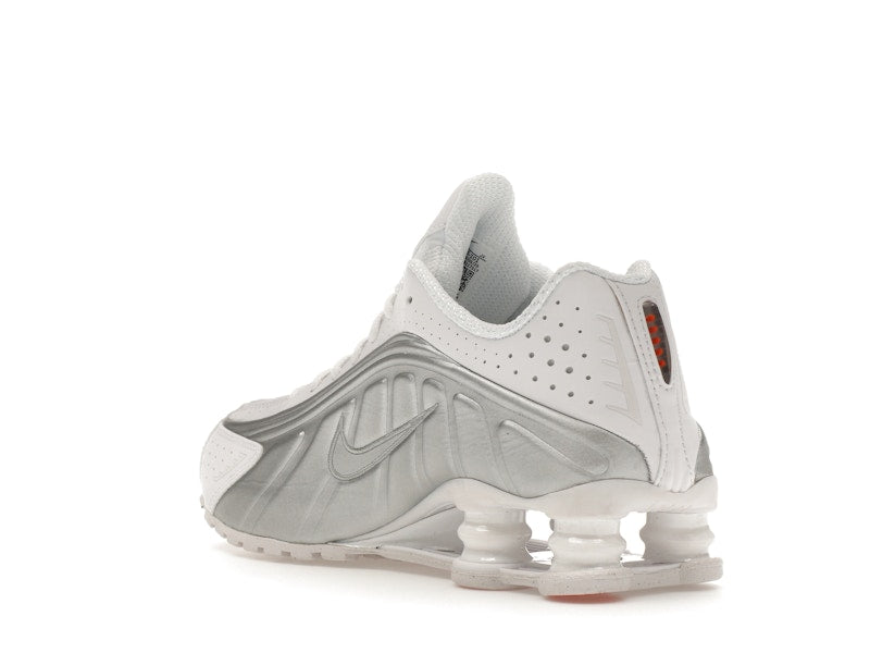 Nike Shox R4 White Metallic Silver (Women's)