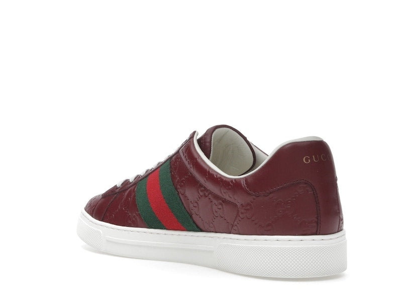 Gucci Ace Web Red Rosso Ancora