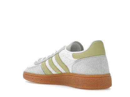 adidas Handball Spezial White Powder Yellow (Women's)