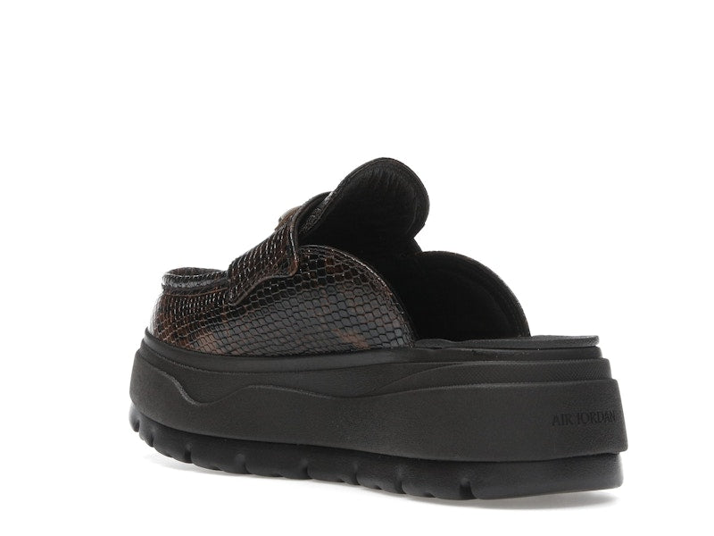 Jordan Mule Croc Velvet Brown (Women's)