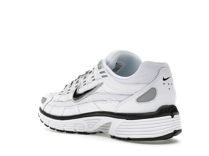 Nike P-6000 White Metallic Silver Black