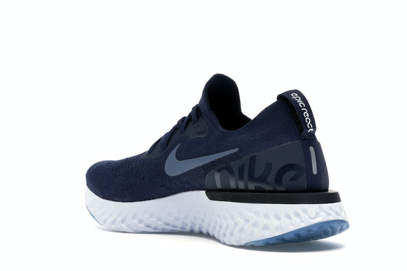 Nike Epic React Flyknit College Navy Diffused Blue