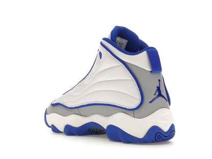 Jordan Pro Strong White Royal Grey