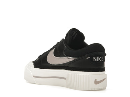 Nike Court Legacy Lift Black Sail Platinum Violet (Women's)