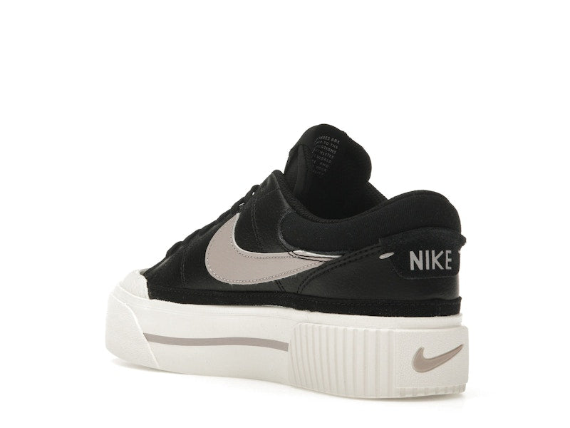 Nike Court Legacy Lift Black Sail Platinum Violet (Women's)