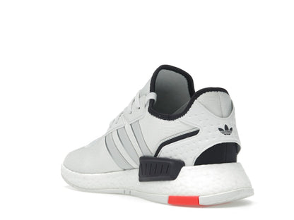adidas NMD G1 Crystal White Grey Solar Red