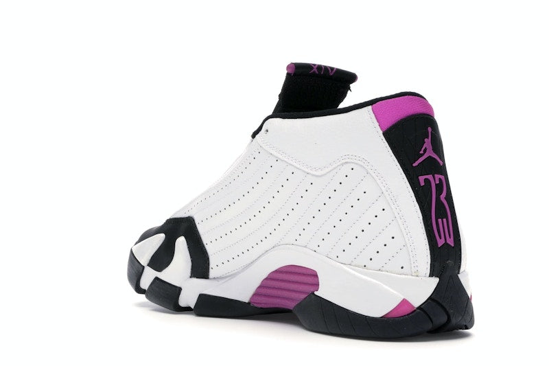 Jordan 14 Retro Fuchsia Flash Black Toe (GS)