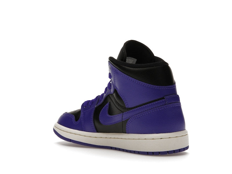 Jordan 1 Mid Purple Black (Women's)