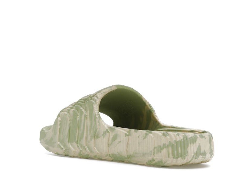 adidas Adilette 22 Slides Magic Lime St Desert Sand