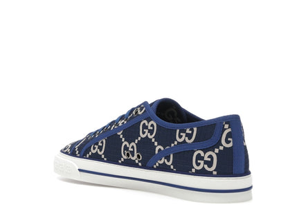 Gucci Tennis 1977 Low GG Monogram Blue